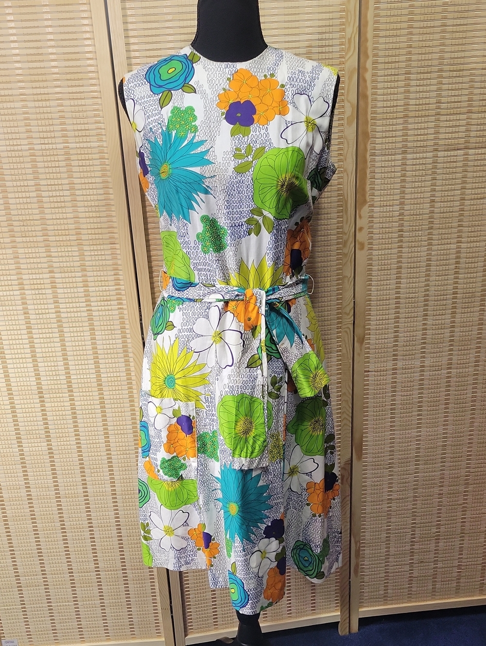 Vintage Liberty Circle Floral Dress